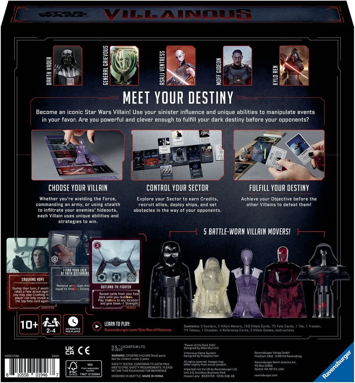 Disney Villainous : Star Wars - Power of the Dark Side